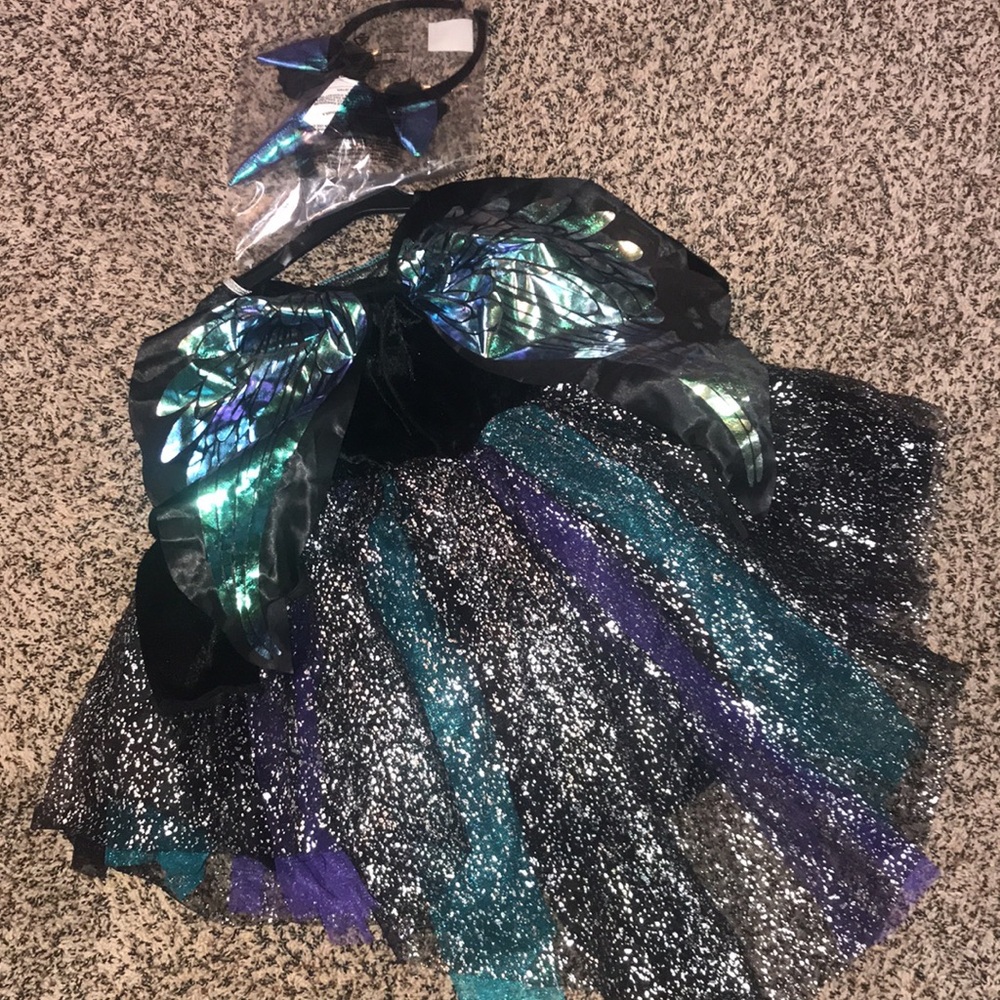 Hyde & EEK! Boutique Girls Dark Mystic Unicorn Halloween Costume 4T/5T | NWT - Picture 4 of 6